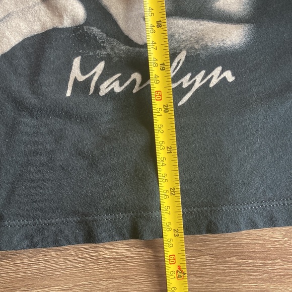 Womens Small Marilyn Monroe Tee Black - Picture 7 of 8